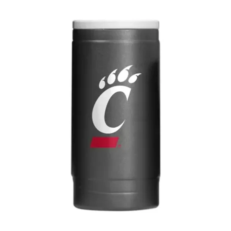 Cincinnati Bearcats NCAA Cincinnati 12oz Flipside Powdercoat Slim Can Coolie