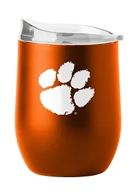 Clemson Tigers NCAA Clemson 16oz Flipside Powder Coat Curved Beverage