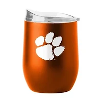 Clemson Tigers NCAA Clemson 16oz Flipside Powder Coat Curved Beverage