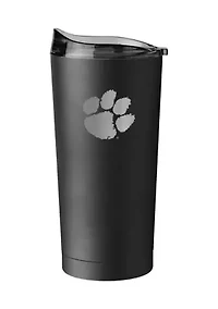 Clemson Tigers NCAA Clemson 20oz Etch Black Powder Coat Tumbler