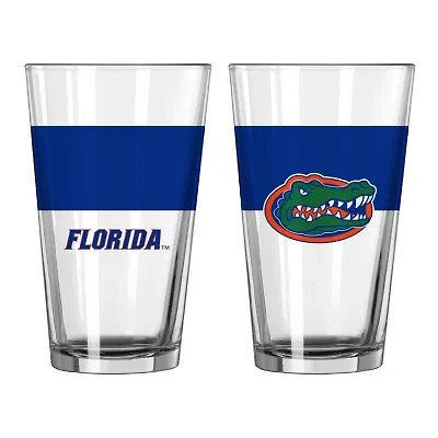 Florida Gators NCAA Florida 16oz Colorblock Pint Glass