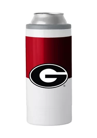 Georgia Bulldogs NCAA Georgia 12oz Colorblock Slim Can Coolie