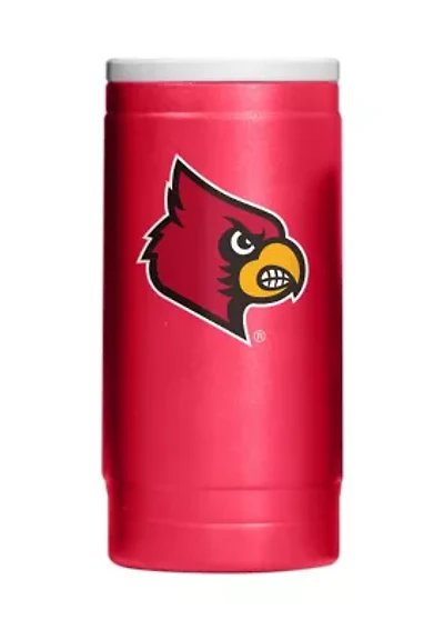 Louisville Cardinals NCAA Louisville Flipside Powder Coat Slim Can Coolie