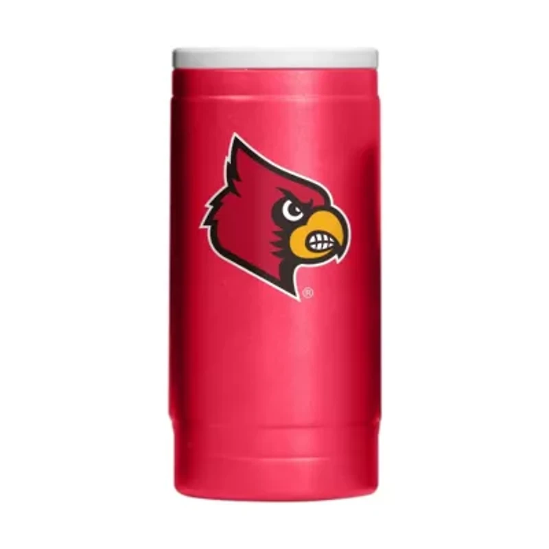 Louisville Cardinals NCAA Louisville Flipside Powder Coat Slim Can Coolie
