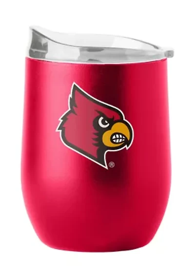 Louisville Cardinals NCAA Louisville 16oz Flipside Powder Coat Curved Beverage