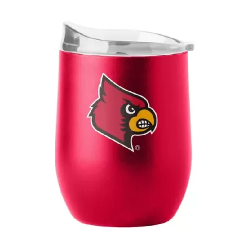 Louisville Cardinals NCAA Louisville 16oz Flipside Powder Coat Curved Beverage