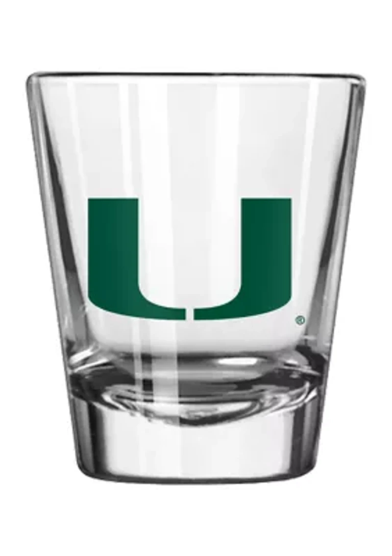 Miami (FL) Hurricanes NCAA Miami 2oz Gameday Shot Glass