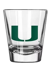 Miami (FL) Hurricanes NCAA Miami 2oz Gameday Shot Glass