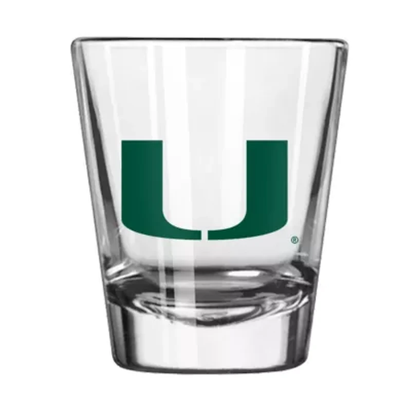 Miami (FL) Hurricanes NCAA Miami 2oz Gameday Shot Glass