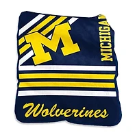 Michigan Wolverines NCAA Michigan Raschel Throw