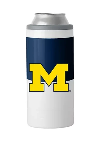 Michigan Wolverines NCAA Michigan Colorblock 12oz Slim Can Coolie