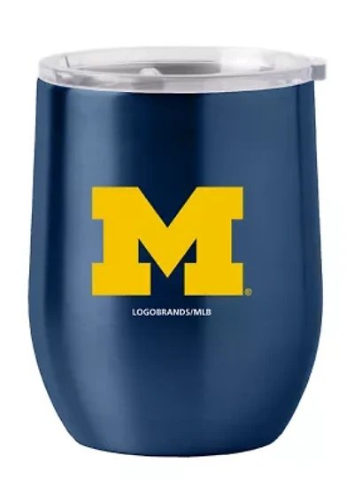 Michigan Wolverines NCAA Michigan 16oz Gameday Stainless Curved Beverage