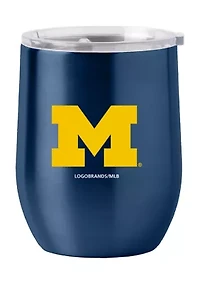 Michigan Wolverines NCAA Michigan 16oz Gameday Stainless Curved Beverage