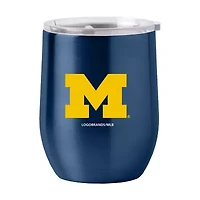 Michigan Wolverines NCAA Michigan 16oz Gameday Stainless Curved Beverage