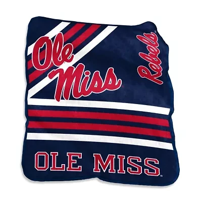 Ole Miss Rebels NCAA Mississippi (Ole Miss) Raschel Throw