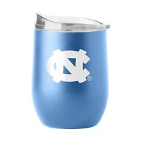 North Carolina Tar Heels NCAA North Carolina 16oz Flipside Powder Coat Curved Beverage