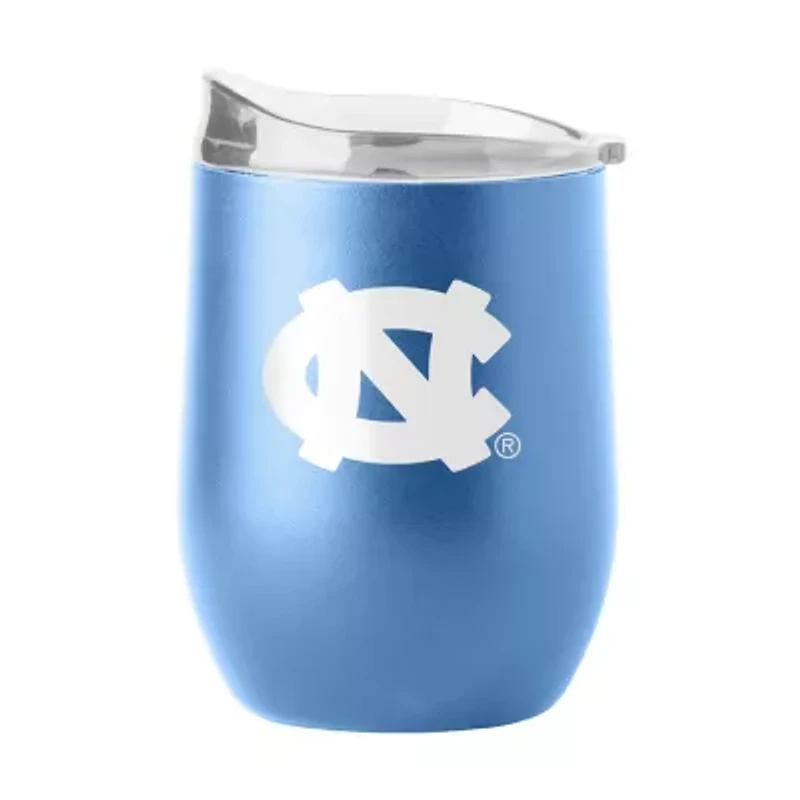 North Carolina Tar Heels NCAA North Carolina 16oz Flipside Powder Coat Curved Beverage