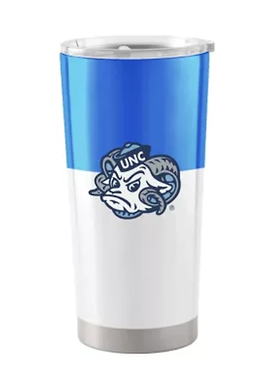 NCAA North Carolina Tar Heels 20oz. Colorblock Stainless Tumbler
