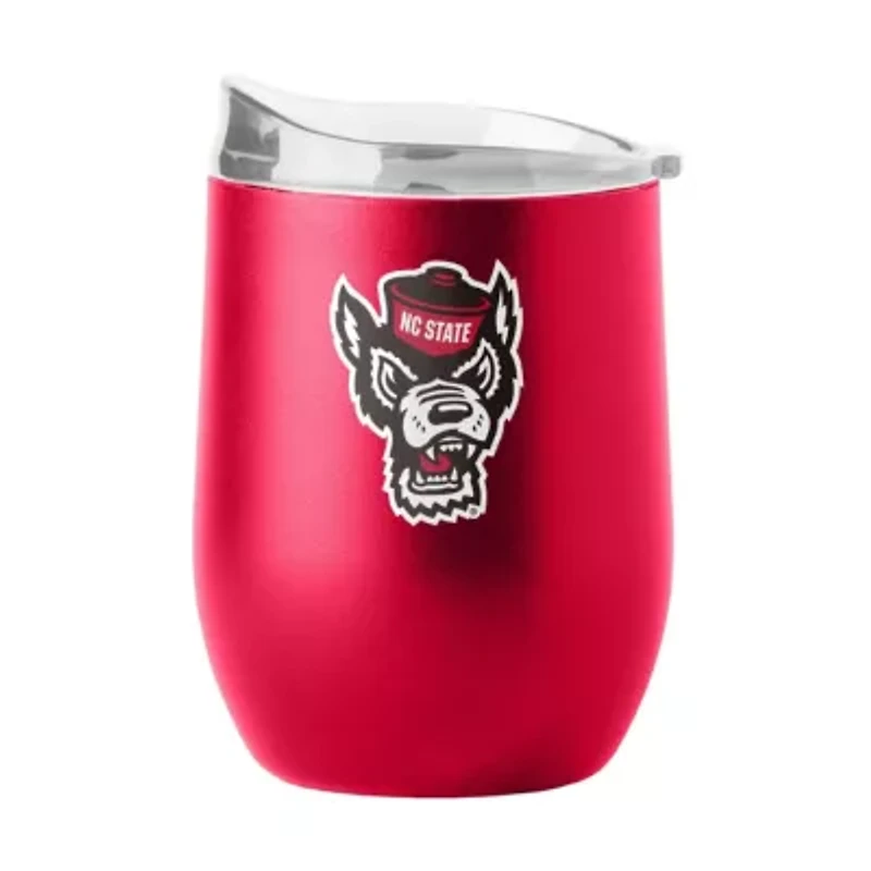 NC State Wolfpack NCAA NC State 16oz Flipside Powder Coat Curved Beverage
