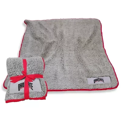 NCAA Ohio State Buckeyes 50" x 60" Frosty Fleece Team Blanket