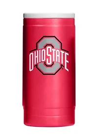 Ohio State Buckeyes NCAA Ohio State Flipside Powder Coat Slim Can Coolie