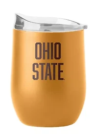 Ohio State Buckeyes NCAA Ohio State 16oz Huddle Powder Coat Curved Beverage