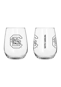 South Carolina Gamecocks NCAA South Carolina 16oz Gameday Curved Beverage Glass