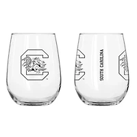 South Carolina Gamecocks NCAA South Carolina 16oz Gameday Curved Beverage Glass