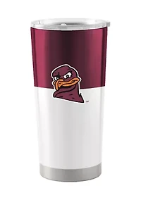 Virginia Tech Hokies NCAA Virginia Tech Colorblock 20oz Stainless Tumbler