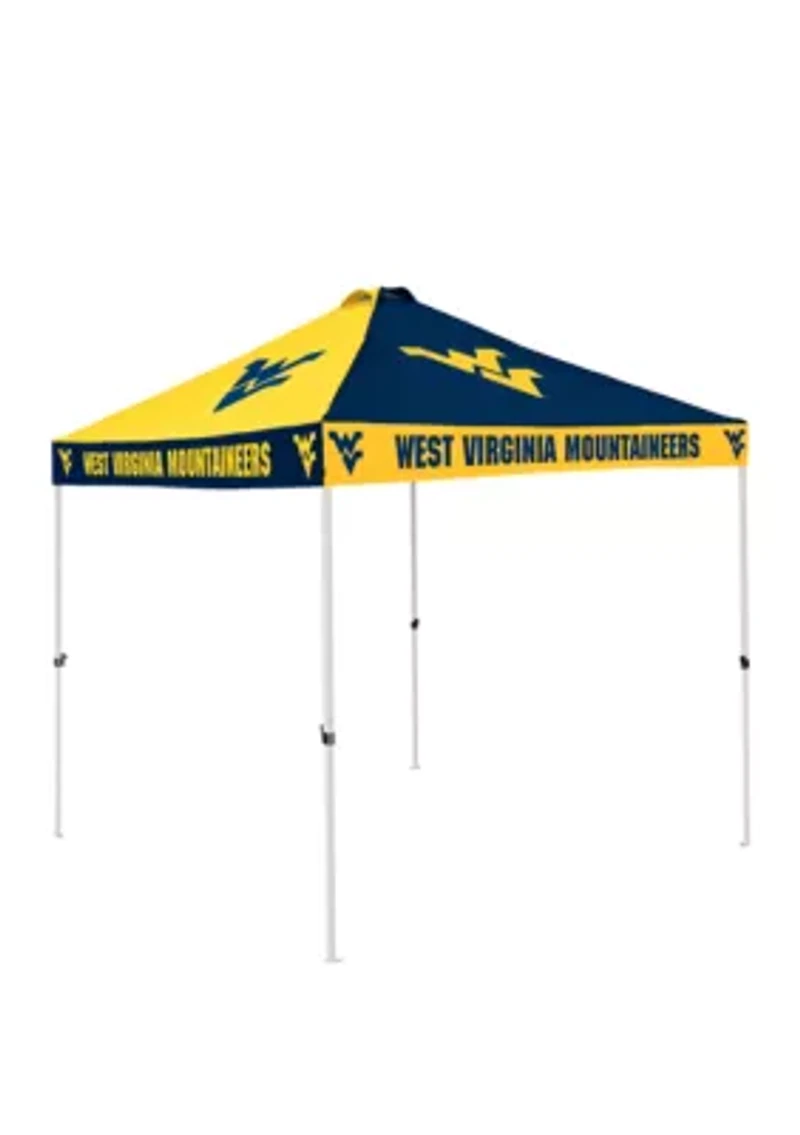 NCAA West Virginia Mountaineers 9 ft x 9 ft Checkerboard Tent