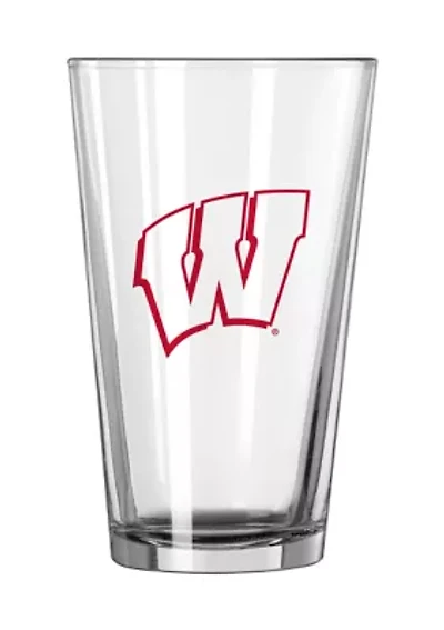 Wisconsin Badgers NCAA Wisconsin 16oz Gameday Pint Glass