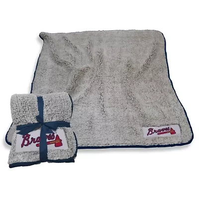 MLB Atlanta Braves 50" x 60" Frosty Fleece Team Blanket