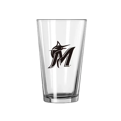 MLB Miami Marlins 16oz Gameday Pint Glass