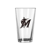 MLB Miami Marlins 16oz Gameday Pint Glass