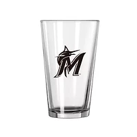 MLB Miami Marlins 16oz Gameday Pint Glass