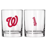 MLB Washington Nationals 14oz Gameday Rocks Glass