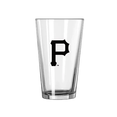 MLB Pittsburgh Pirates 16oz. Team Wordmark Game Day Pint Glass