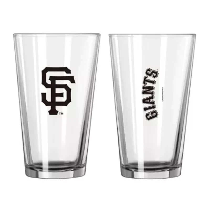MLB San Francisco Giants 16oz. Team Wordmark Game Day Pint Glass