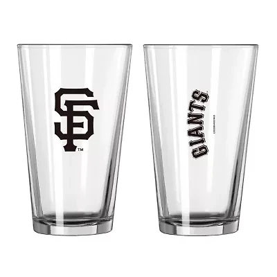 MLB San Francisco Giants 16oz. Team Wordmark Game Day Pint Glass