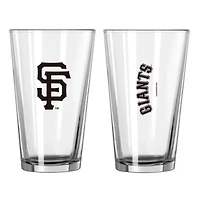 MLB San Francisco Giants 16oz. Team Wordmark Game Day Pint Glass