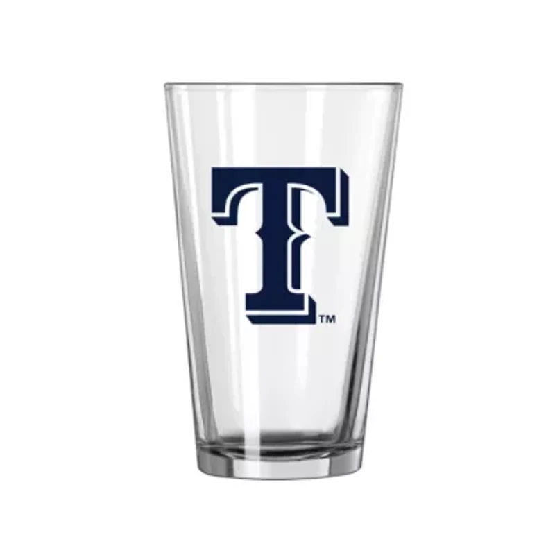 MLB Texas Rangers 16oz. Team Wordmark Game Day Pint Glass