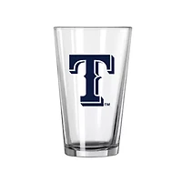 MLB Texas Rangers 16oz. Team Wordmark Game Day Pint Glass