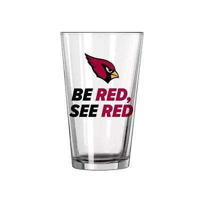 NFL Arizona Cardinals 16oz Slogan Pint Glass