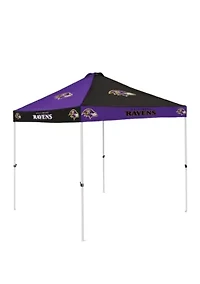 NFL Baltimore Ravens 108 in x 108 in x 108 in Checkerboard Tent
