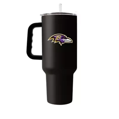 NFL Baltimore Ravens 40oz Flipside Powder Coat Tumbler