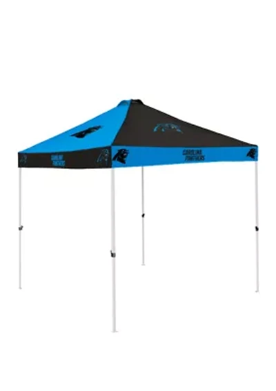 NFL Carolina Panthers 108 in x 108 in x 108 in Checkerboard Tent