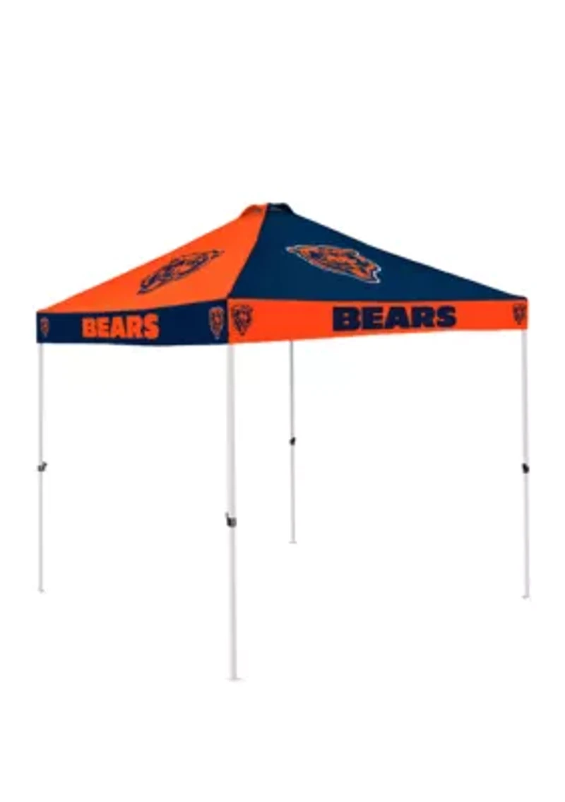 NFL Chicago Bears 108 in x 108 in x 108 in Checkerboard Tent