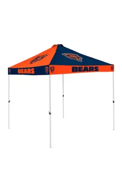 NFL Chicago Bears 108 in x 108 in x 108 in Checkerboard Tent