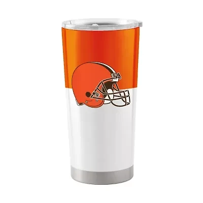 NFL Cleveland Browns 20oz Colorblock Stainless Tumbler
