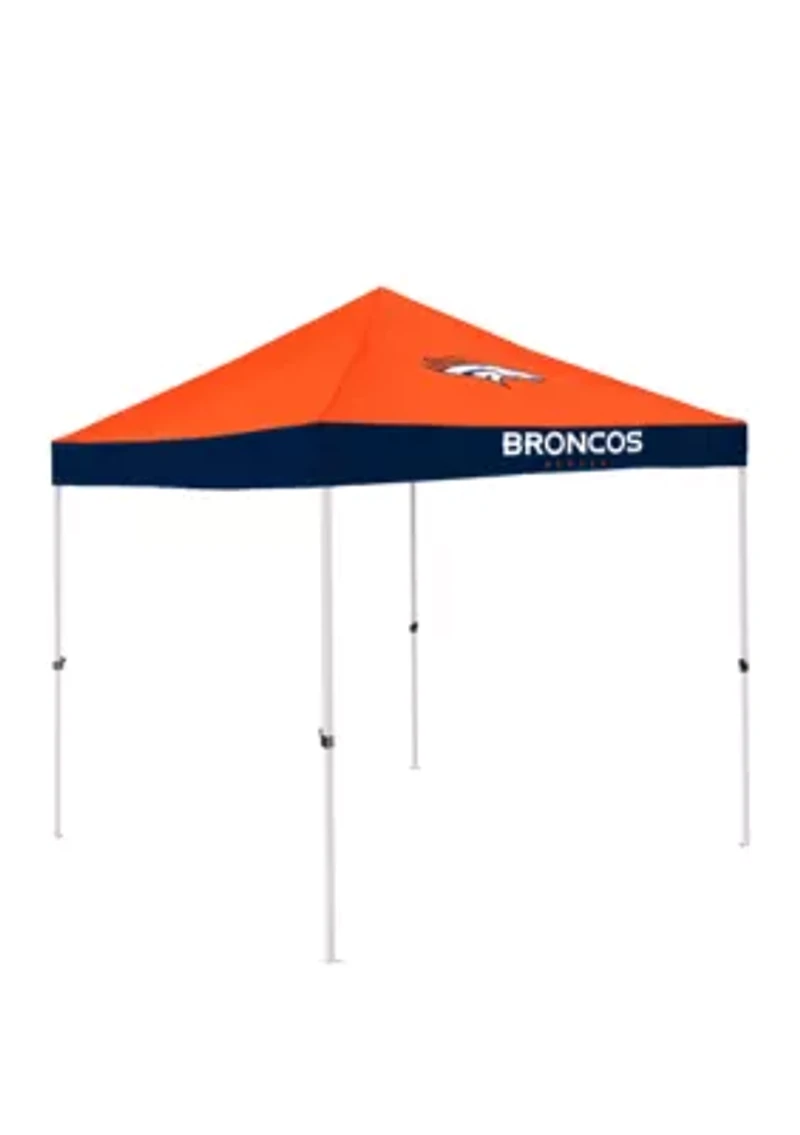 NFL Denver Broncos 108 in x 108 in x 108 in Economy Tent